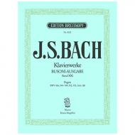 Bach, J. S.: Fugen BWV 896, 944-949, 952, 953, Anh. III 180 