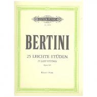 Bertini, H.: 25 Leichte Etüden ohne Oktaven Op. 100 