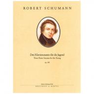 Schumann, R.: Drei Klaviersonaten für die Jugend Op. 118 
