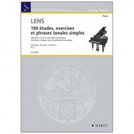 Lens, N.: 100 études, exercises et phrases tonales simples – Band 1 