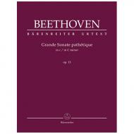 Beethoven, L. v.: Grande Sonate pathétique Op. 13 c-Moll 