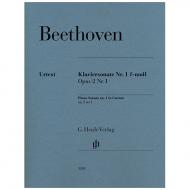 Beethoven, L. v.: Klaviersonate Nr. 1 Op. 2/1 f-Moll 