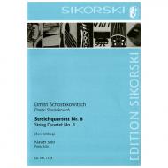 Schostakowitsch, D.: Streichquartett Nr. 8 