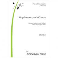 Coccia, M. R.: Vingt Menuets pour le Clavecin 