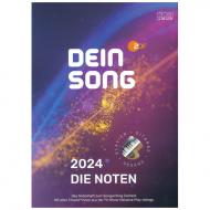 Dein Song 2024 - Die Noten (+Online Audio) 