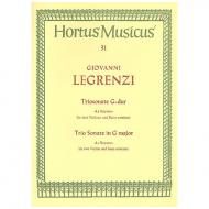 Legrenzi, G.: Triosonate La Raspona Op. 6 