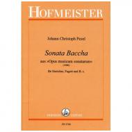 Pezel, J. Ch.: Sonata Baccha aus »Opus musicum sonatarum« 