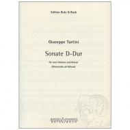 Tartini, G.: Sonata a tre D-Dur 
