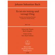 Bach, J. S.: Kantate BWV 176 »Es ist ein trotzig und verzagt Ding« – Kantate am Trinitatisfest 
