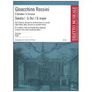 Rossini, G. A.: Sonata Nr. 1 G-Dur – Stimmen 