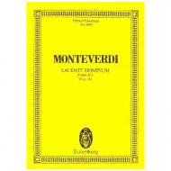 Monteverdi, C.: Laudate Dominum M xv, 481 