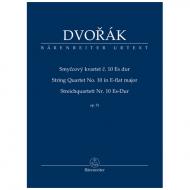 Dvořák, A.: Streichquartett Nr. 10 Op. 51 Es-Dur 