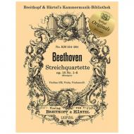 Beethoven, L. v.: Streichquartette Op. 59, Op. 74 und Op. 95 