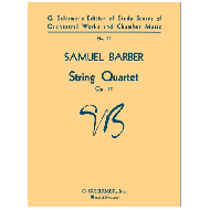 Barber, S.: String Quartet Op. 11 