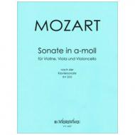 Mozart, W. A.: Sonate a-Moll 