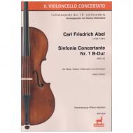 Abel, C. F.: Sinfonia Concertante Nr. 1 B-Dur WKO 42 
