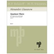 Glasunow, A.:  Streichquartett Nr. 3 G-Dur 