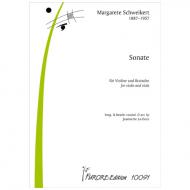 Schweikert, M.: Sonate für Violine und Bratsche 