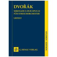 Dvořák, A.: Serenade E-dur op. 22 