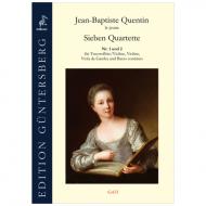 Quentin, J.-B.: Sieben Quartette Nr. 1 und 2 