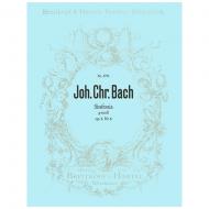 Bach, J. C.: Sinfonia g-Moll Op. 6 Nr. 6 