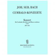 Bach, J. S.: Cembalokonzert f-Moll BWV 1056 