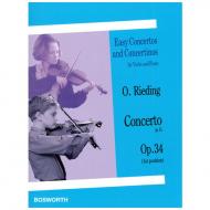 Rieding, O.: Violinkonzert Op. 34 G-Dur 