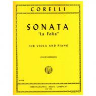 Corelli, A.: Violasonate Op. 5/12 »La Folia« 