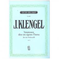 Klengel, J.: Variationen über ein eigenes Thema op. 15 