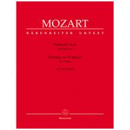 Mozart, W. A.: Fantasie KV 397 (385g) d-Moll 