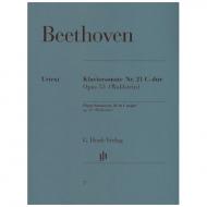 Beethoven, L. v.: Klaviersonate Nr. 21 C-Dur Op. 53 Waldsteinsonate 