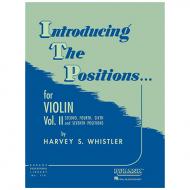 Whistler, H. S.: Introducing the Positions for Violin Vol. 2 