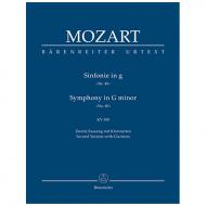 Mozart, W. A.: Sinfonie Nr. 40 g-Moll KV 550 (Zweite Fassung mit Klarinetten) 