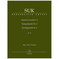 Suk, J.: Streichquartett Nr. 2 Op. 31 Des-Dur 