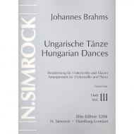 Brahms, J.: Ungarische Tänze Band 3 (Nr.11-16) 