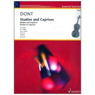 Dont, J.: Etüden und Capricen Op. 35 (Rostal) 