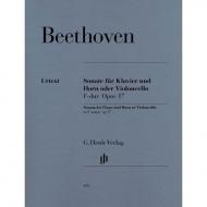 Beethoven, L. v.: Violoncellosonate Op. 17 F-Dur 