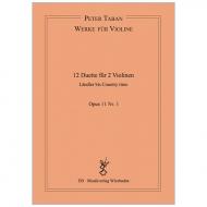 Taban, P.: 12 Duette Op. 11/1 