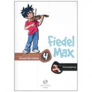 Holzer-Rhomberg, A.: Fiedel-Max für Violine Schule 4 – Klavierbegleitung 