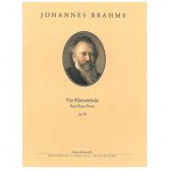 Brahms, J.: Vier Klavierstücke Op. 119 