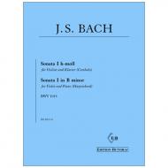 Bach, J. S.: Sonate I  BWV 1014 h-Moll 