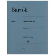 Bartók, B.: Etüden Op. 18 