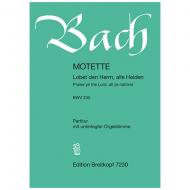 Bach, J. S.: Lobet den Herrn, alle Heiden BWV 230 