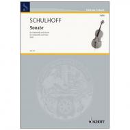 Schulhoff, E.: Sonate (1914) 