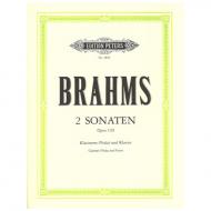 Brahms, J.: Violasonaten Op. 120/1-2 f-Moll und Es-Dur 