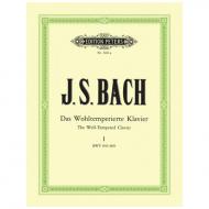 Bach, J. S.: Das Wohltemperierte Klavier Band I BWV 846-869 