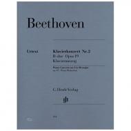 Beethoven, L. v.: Klavierkonzert Nr. 2 Op. 19 B-Dur (Mit Beethovens Originalkadenz) 