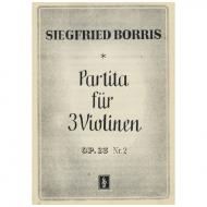 Borris, S.: Partita Op. 23 