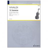 Vivaldi, A.: 12 Violinsonaten Op. 2 Band 2 