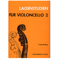 Klug, F.: Lagenstudien für Violoncello, Bd 2 